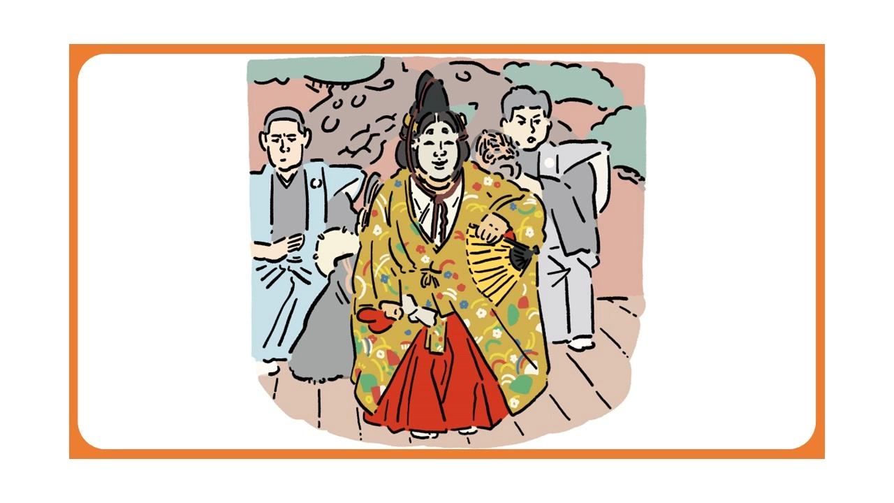 日本傳統喜劇「狂言」。僅靠對話帶來歡笑的詼諧日本話劇